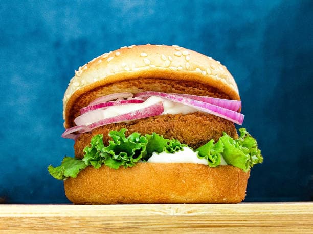 Veg Aloo Tikki Burger