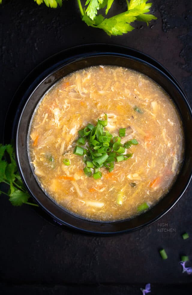 Manchow Soup (Veg)