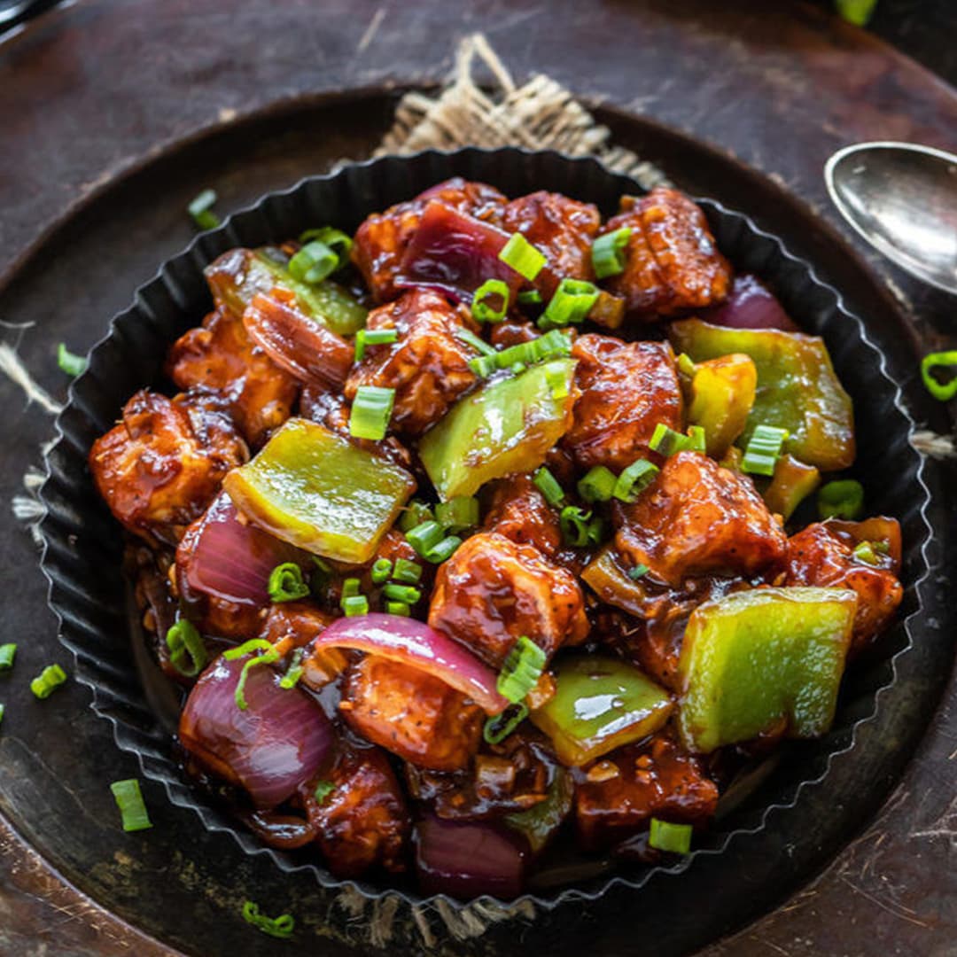 Paneer Chilli (Dry/Semi-Gravy)