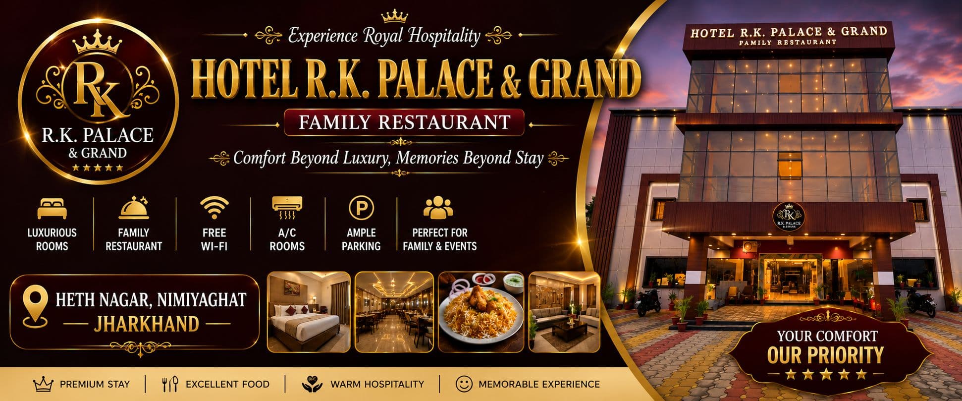 R.K Palace Hotel & Restaurant