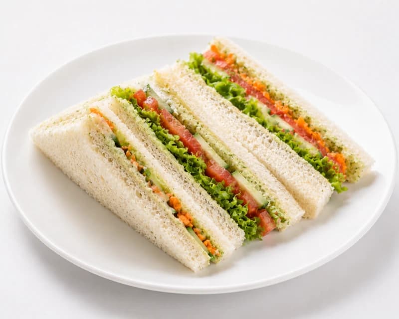 Veg Sandwich ( NON GRILLED)