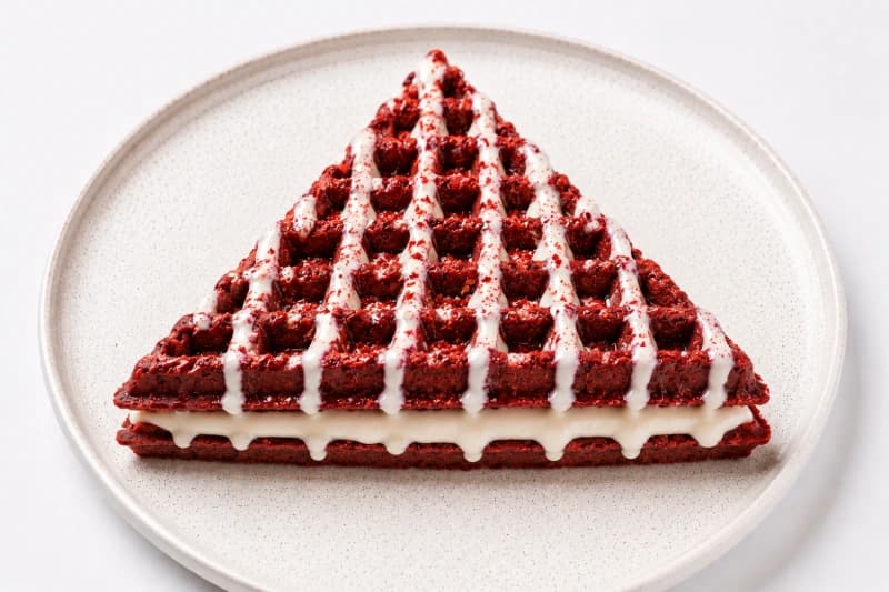 Red Velvet Waffle