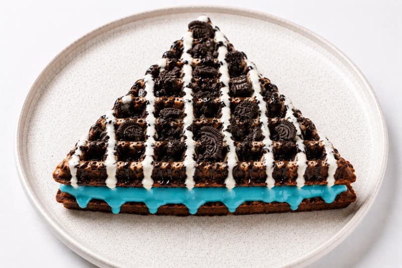 Cream & Cookies Waffle