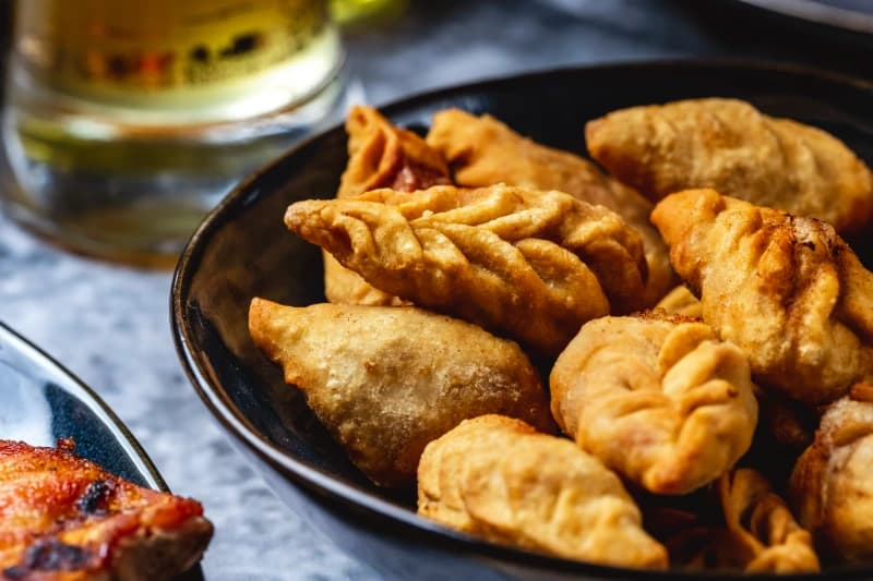 Fried Chicken Momos