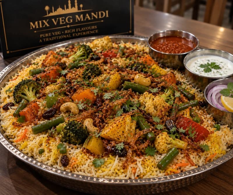 Mix Veg Mandi (3pc)