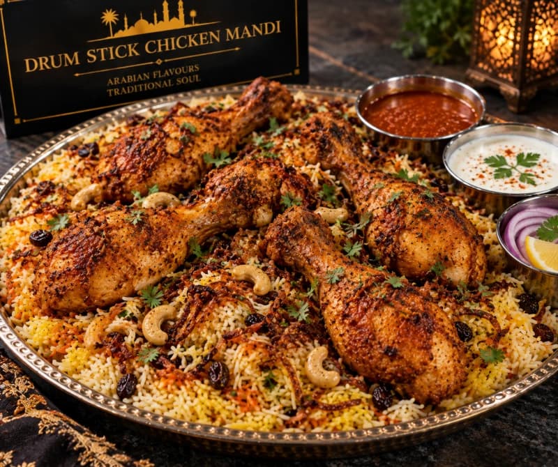 Chicken Drumstick Mandi (3pc)