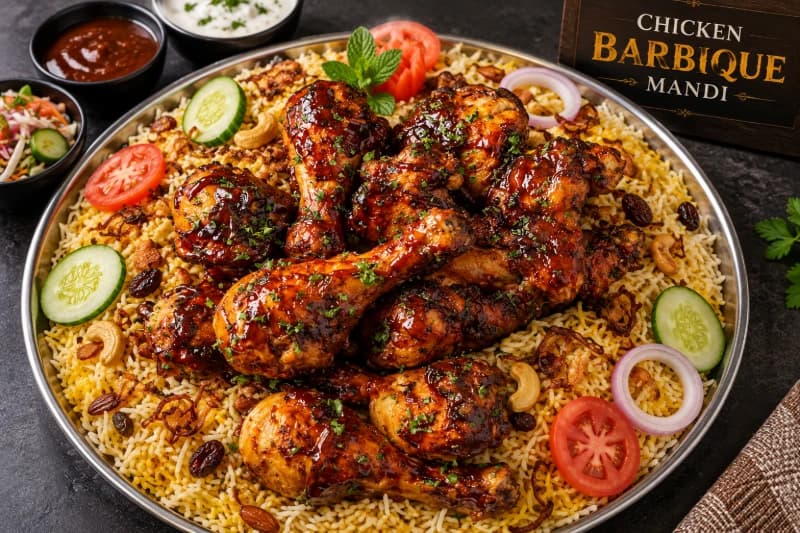 Chicken Barbeque Mandi (1pc)