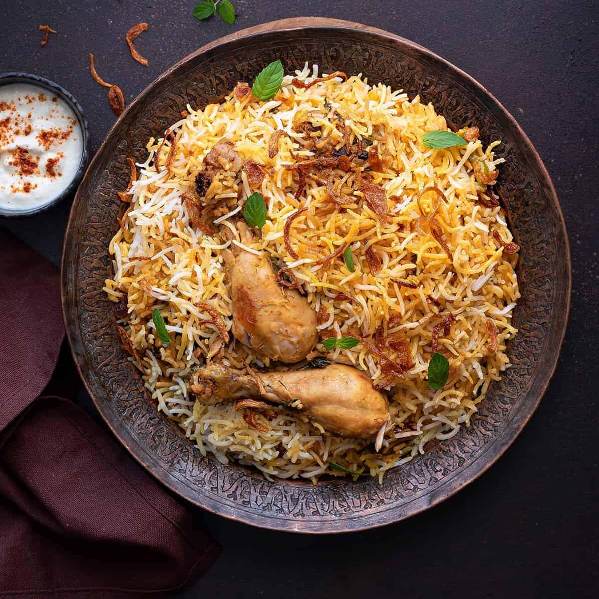 Chicken biryani