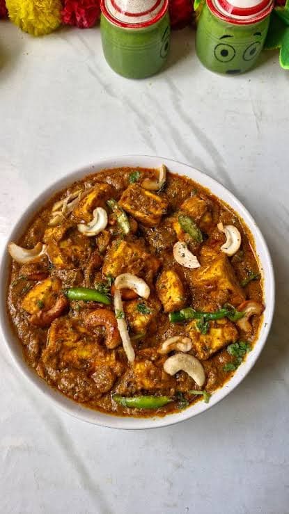 PANEER kaju masala